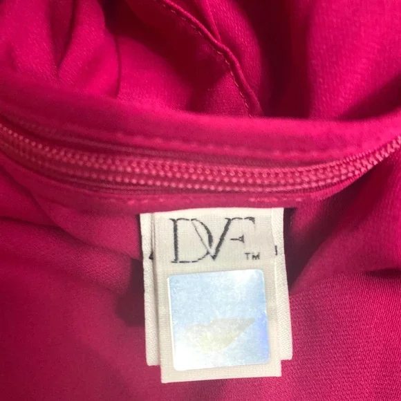 Diane Von Furstenberg Pink Midi Dress - Picture 4 of 13